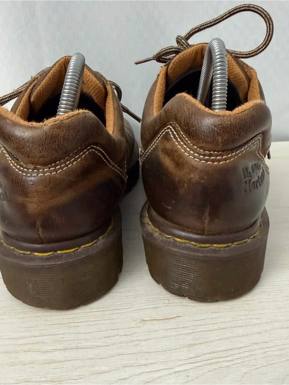 Dr. Martens Men’s Oxford Shoes Size 11 Brown Leather Grunge Distressed